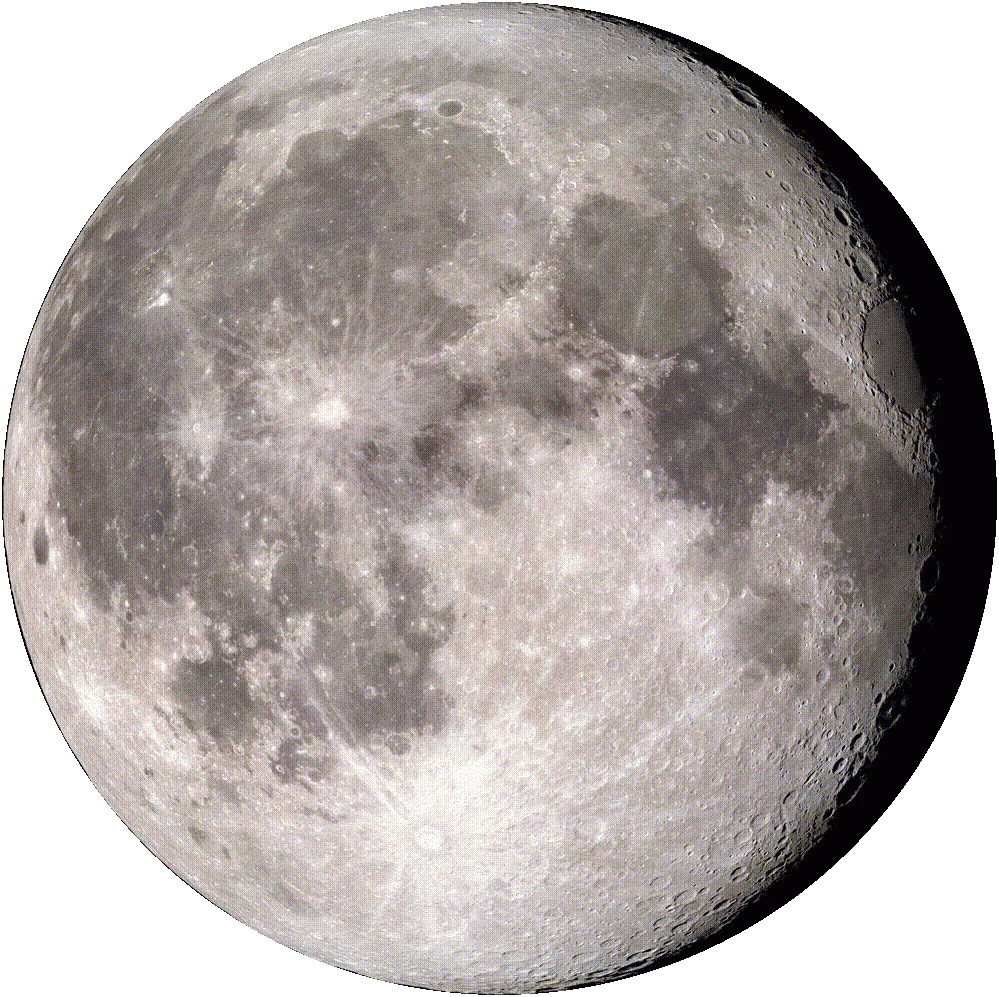 Waning Gibbous, Moon at 17 days in cycle