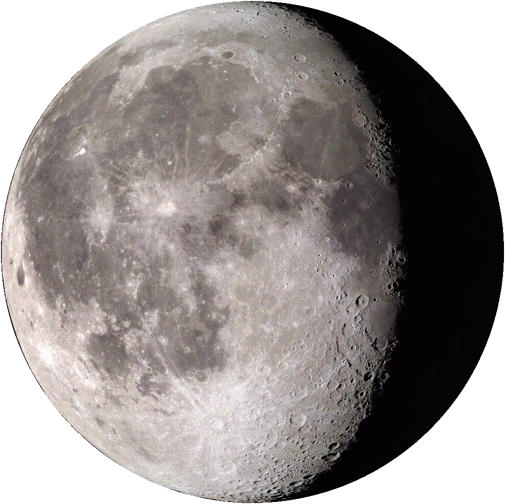 Waning Gibbous, Moon at 19 days in cycle