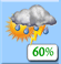 Monday: Showers And Thunderstorms Likely