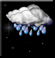 Tonight: Slight Chance Rain Showers then Partly Cloudy
