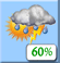 Friday: A chance of rain showers before 11am, then showers and thunderstorms likely. Partly sunny, with a high near 94. Chance of precipitation is 60%. Friday: Showers And Thunderstorms Likely