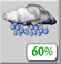 Monday: Rain Showers Likely