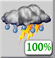 Tuesday: Showers And Thunderstorms