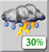 Wednesday: Chance Showers And Thunderstorms
