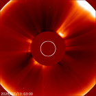 Latest LASCO C2 image of the Sun