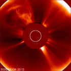 Latest LASCO C2 image of the Sun