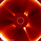 Latest LASCO C2 image of the Sun