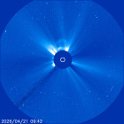 Latest LASCO C3 image of the Sun