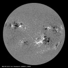 Latest SDO/HMI Magnetogram image of the Sun