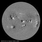 Latest SDO/HMI Magnetogram image of the Sun
