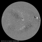 Latest SDO/HMI Magnetogram image of the Sun