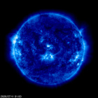 Click for time-lapse image of the sun