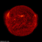 SOHO EIT 304 image of the sun