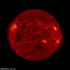 SOHO EIT 304 image of the sun