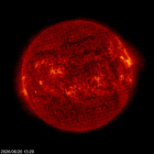 SOHO EIT 304 image of the sun