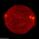 SOHO EIT 304 image of the sun